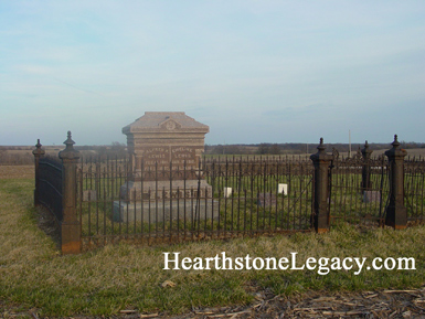Lewis Family Cemetery near Alma, Missouri in Lafayette County, MO 01